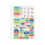 Calendario Mensual Mooving 2027 Floral 35X25 1420241